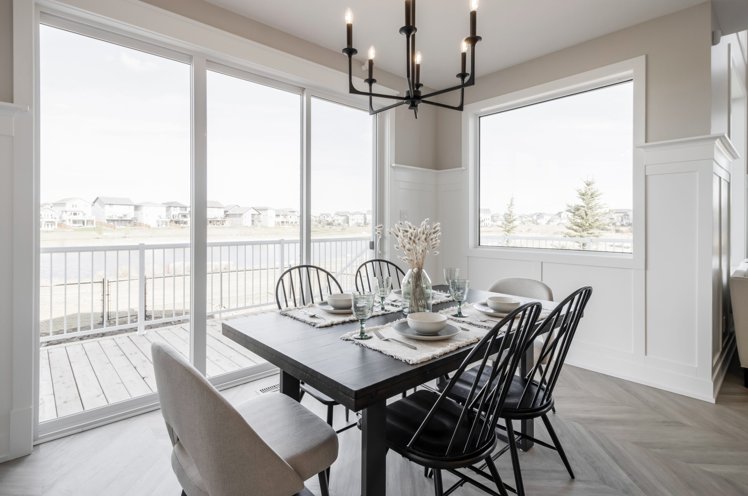 Showhome dining room