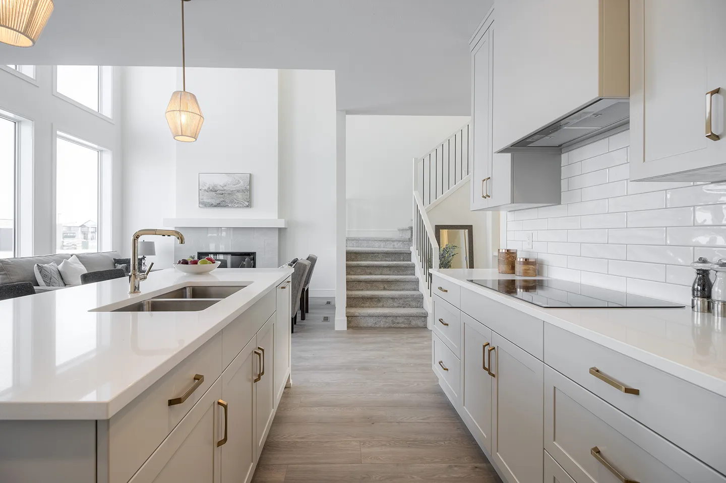 timeless white kitchen design