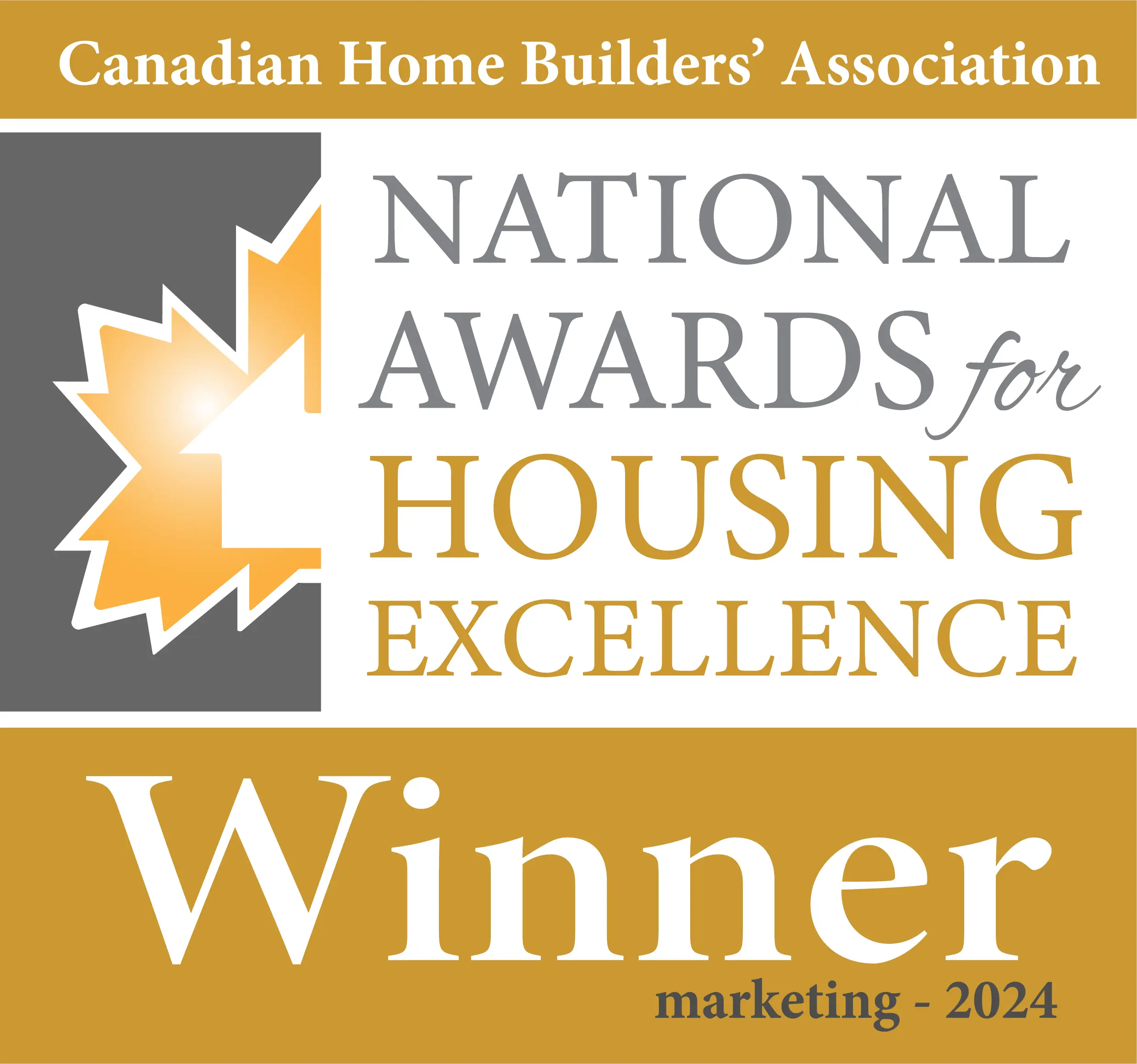 Canadian Home Builders' Association National Winner