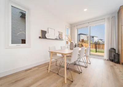 Country Meadows Show Home Dining Room