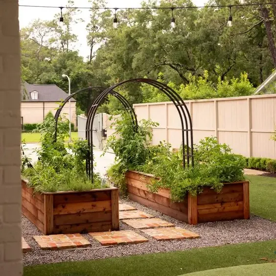 Raised garden beds