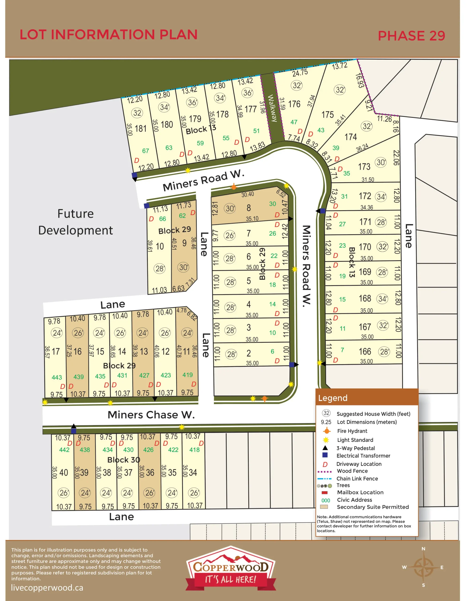 Copperwood development map