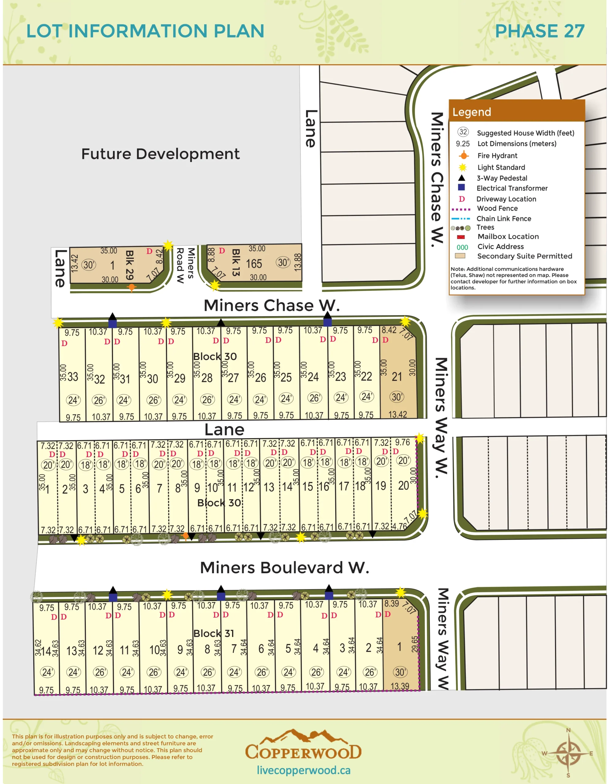 Copperwood development map