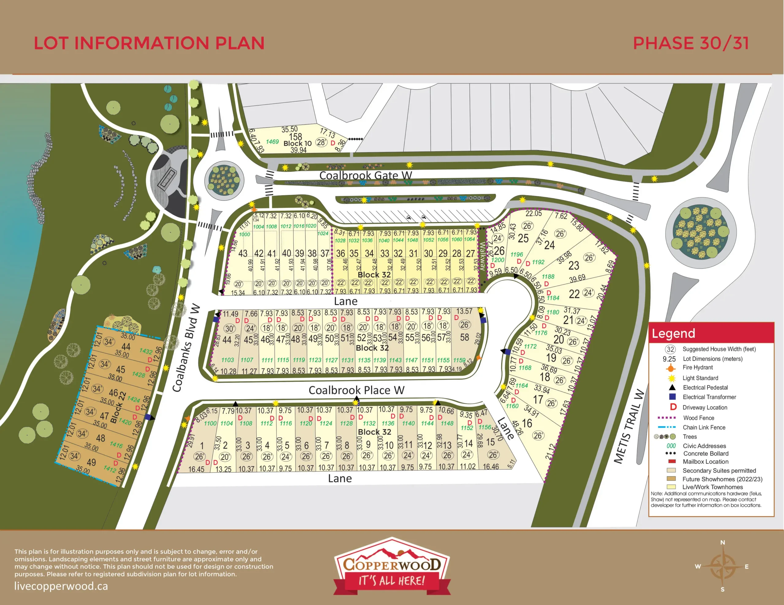 Copperwood development map