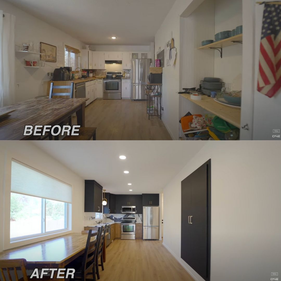 main floor kitchen transformation