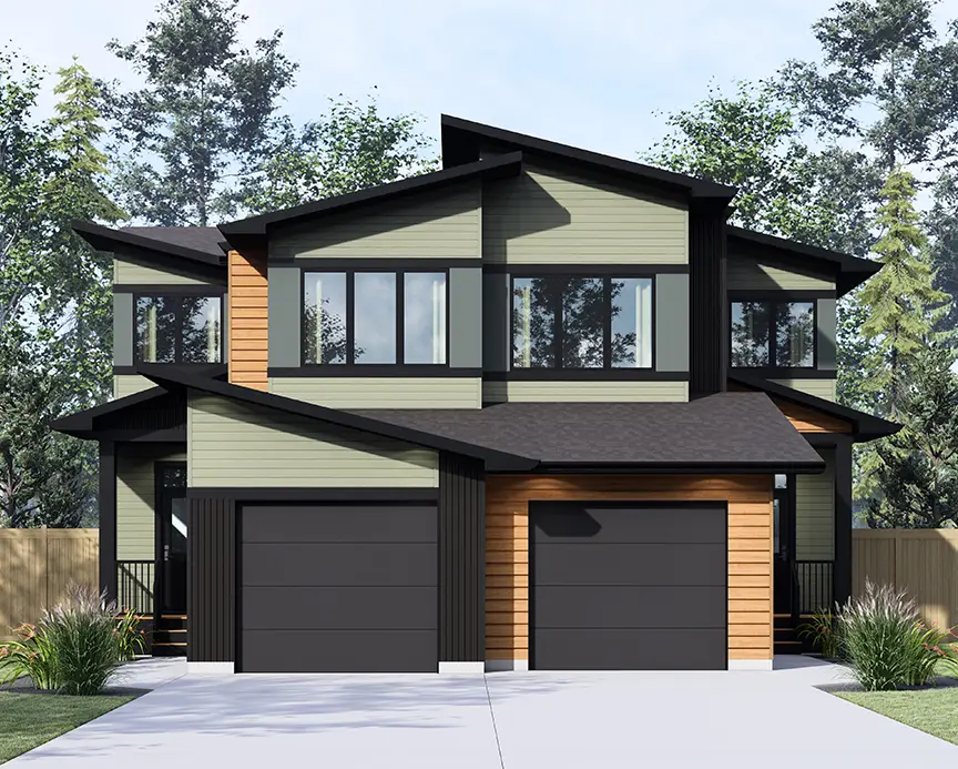 Plockton Duplex home model