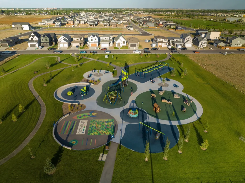 Amenities for families in Crossings Lethbridge