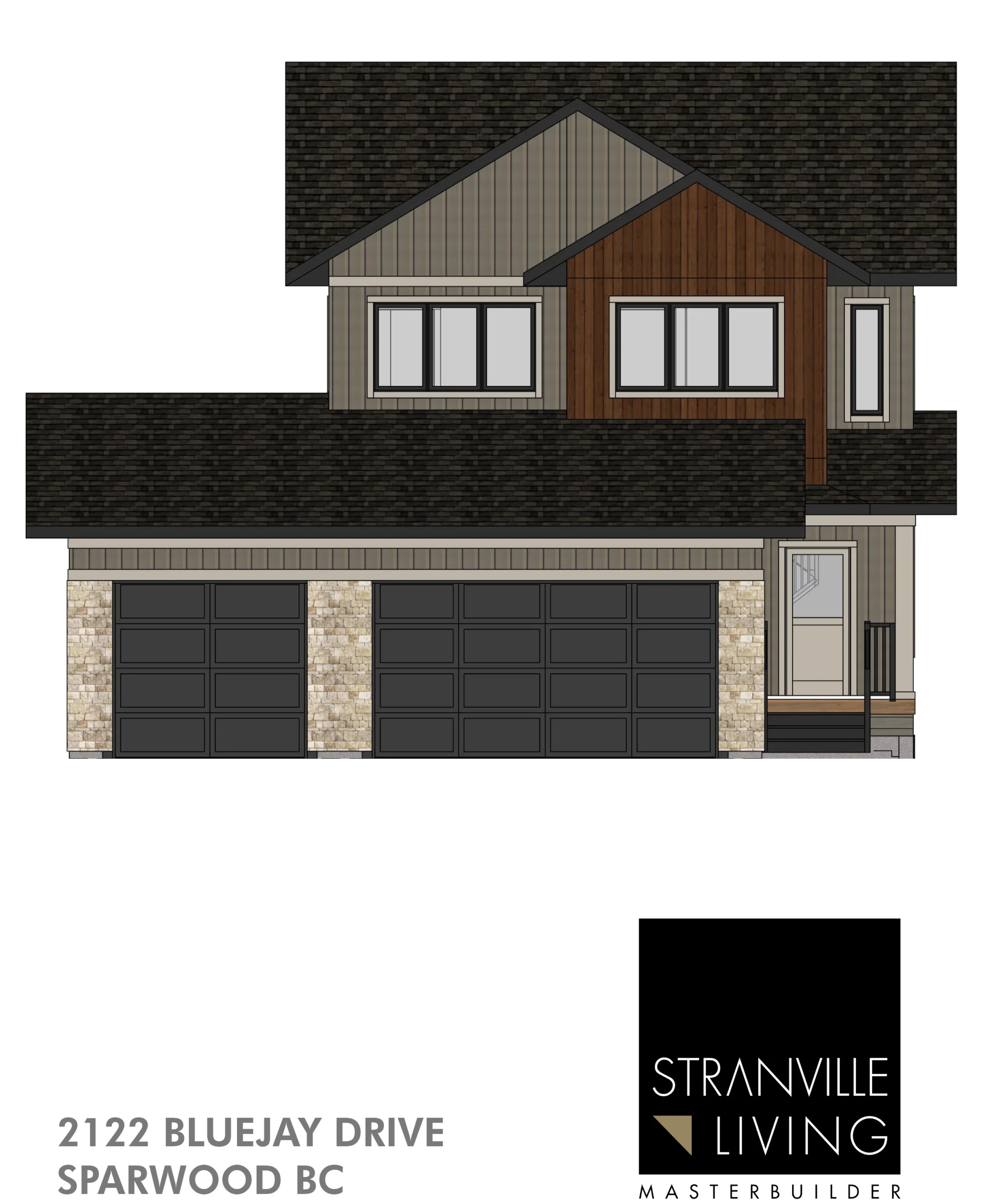 2122 Bluejay Drive Sparwood exterior rendering