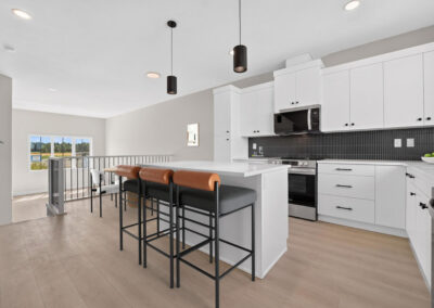 kitchen of Coaldale showhome