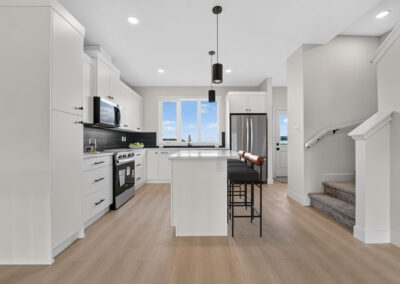 Kitchen of Malloy Landing show home