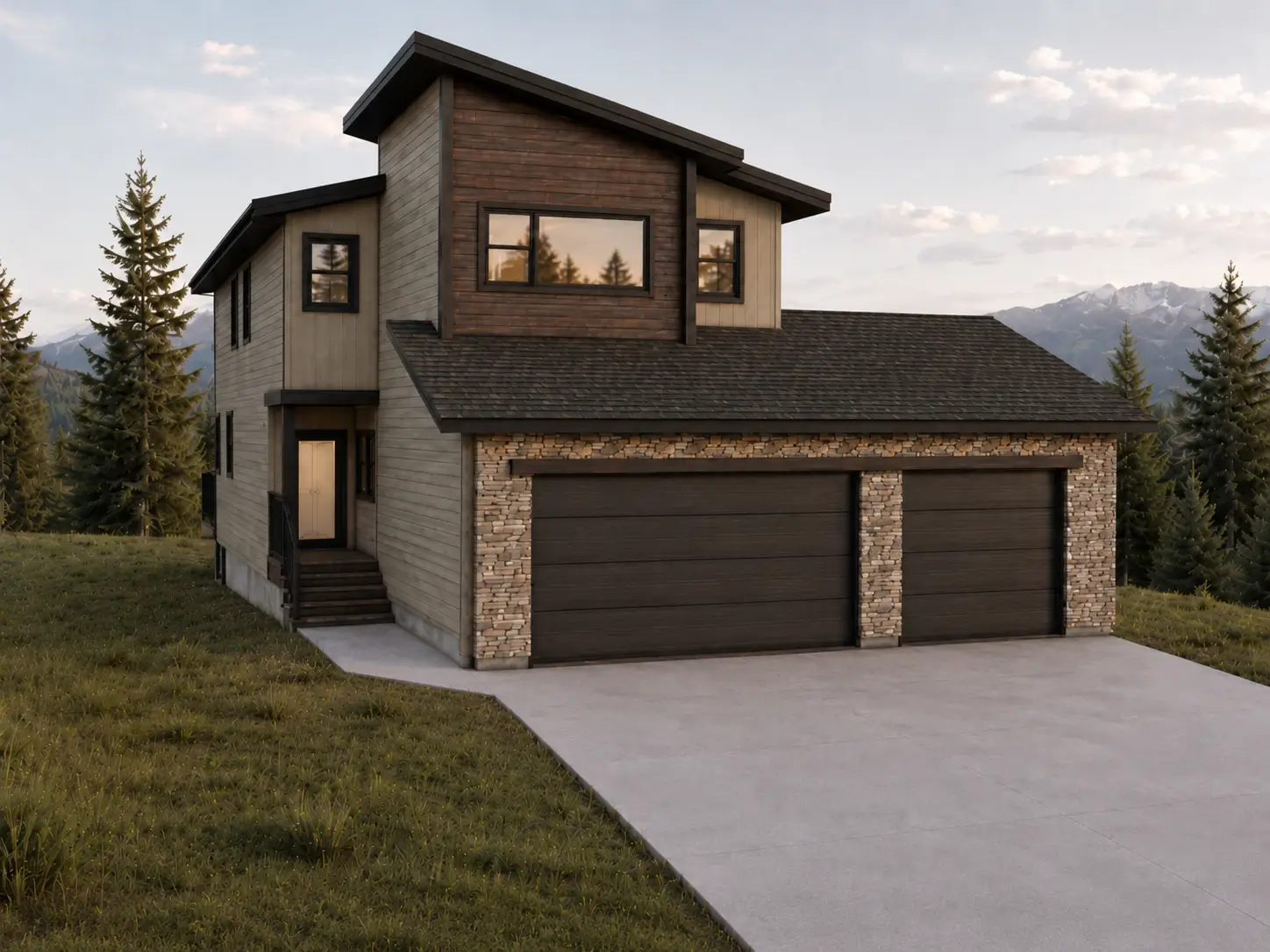 2118 Blue Jay Drive in Sparwood rendering of home for sale